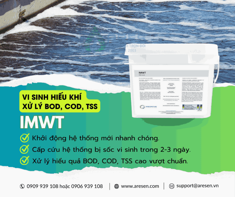 IMWT – Men vi sinh xu ly BOD COD va TSS