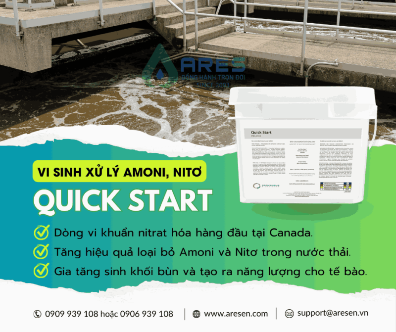 Quick Start – Men vi sinh xu ly Amoni va Nito